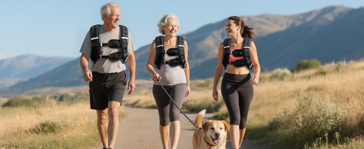 Weighted Vest for Women Men:10lb\/12lb\/16lb Weight Training Vest for Workout, Running, Walking, Exercise, Fitness, Weight Loss, Weight Lifting - With Reflective Strips and Storage Pocket