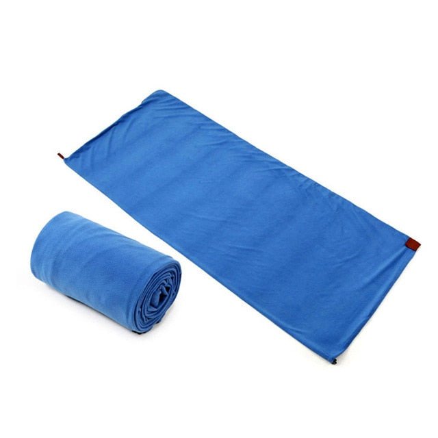 PORTABLE LIGHTWEIGHT TRAVEL FLEECE SLEEPING BAG