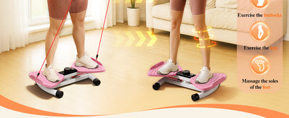 Waist Twisting Machine Fitness Tool, Ab Twister Board with the Smart LED Digital Monitor, 330LBS Capacity & 20dB Ultra-Quiet, Anti-Slip Home Gym Workout Equipment for Women Belly Fat
