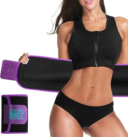 Waist Trainer for Women Lower Belly Fat, Waist Sweat Band for Women, Belly Band Sweat Belt, Stomach Wrap, Body Shaper