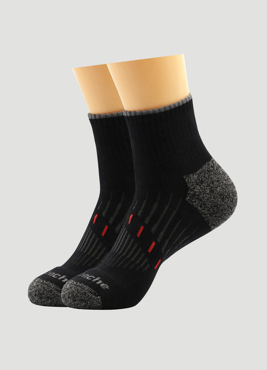 Men's Nano Glide Quarter Crew Socks 2-Pack