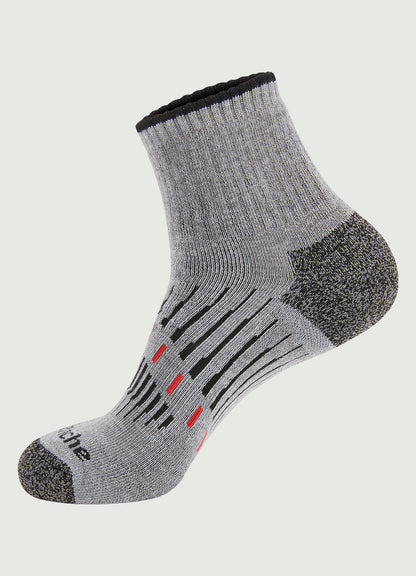 Men's Nano Glide Quarter Crew Socks 2-Pack