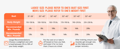 Weighted Vest for Women Men:10lb\/12lb\/16lb Weight Training Vest for Workout, Running, Walking, Exercise, Fitness, Weight Loss, Weight Lifting - With Reflective Strips and Storage Pocket