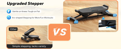 Balance Board with Resistance Bands, Portable Ski Balancing Machine Featuring LCD Monitor, 300 lbs Capacity Waist twister Balance Trainer for Full Body Workout