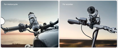Bike Water Bottle Holder - [Tracker Storage] [for Handlebar & Frame] Bike Cup Holder, Bicycle Drink Cage, Cycling Bike Water Bottle Cage with Screws Tool, for 2.28-3.39" Diameter Bottles