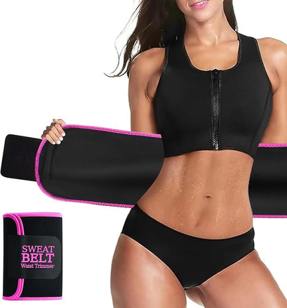 Waist Trainer for Women Lower Belly Fat, Waist Sweat Band for Women, Belly Band Sweat Belt, Stomach Wrap, Body Shaper
