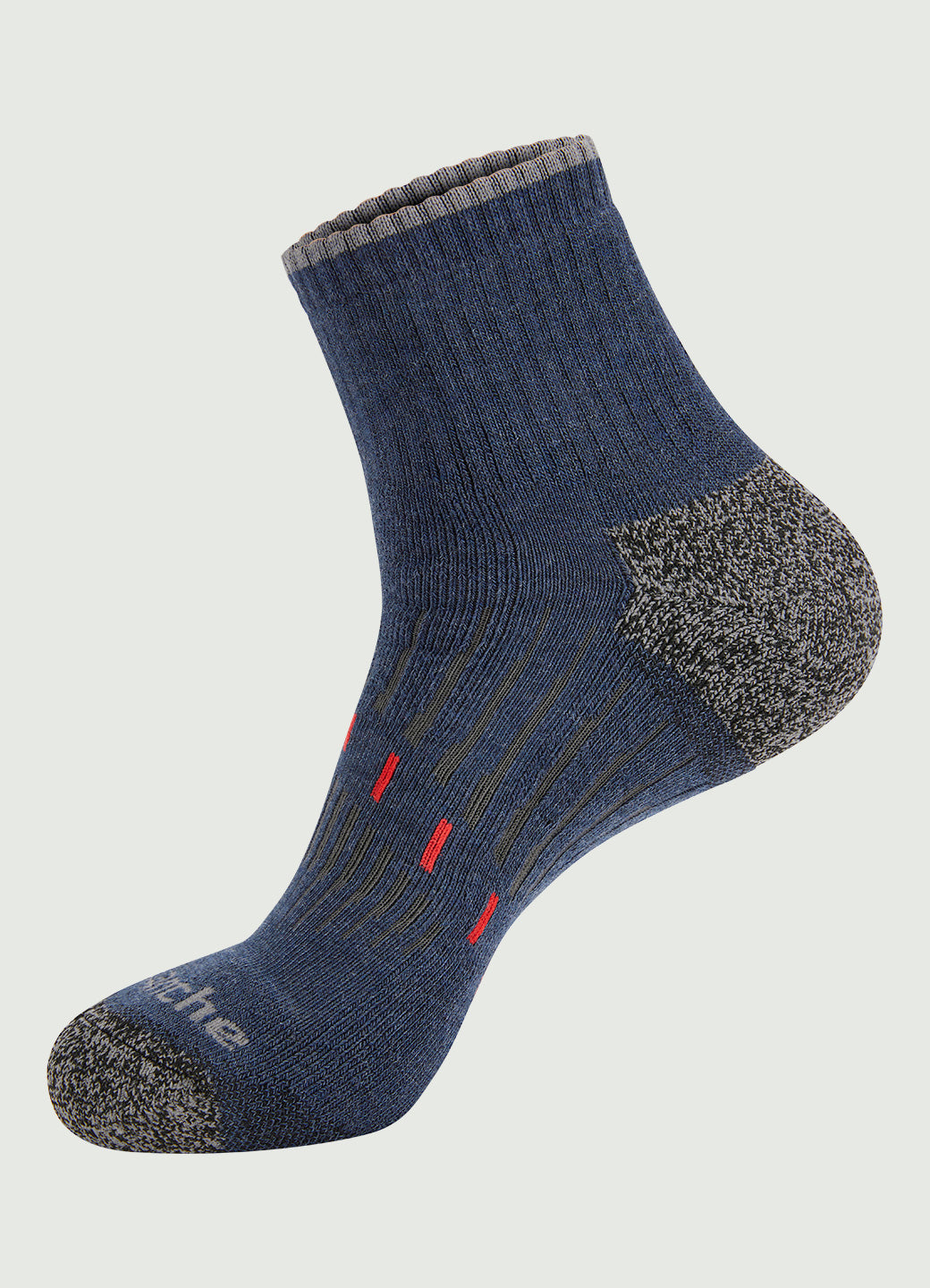 Men's Nano Glide Quarter Crew Socks 2-Pack