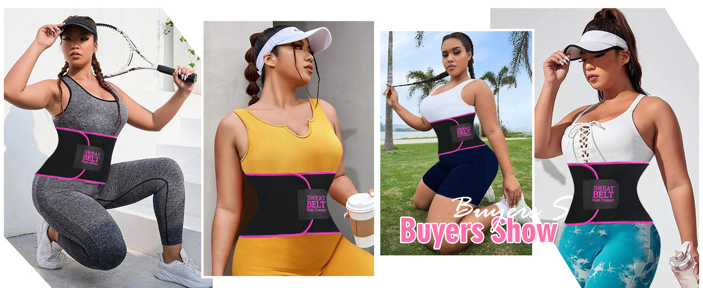 Waist Trainer for Women Lower Belly Fat, Waist Sweat Band for Women, Belly Band Sweat Belt, Stomach Wrap, Body Shaper