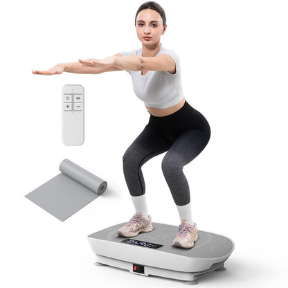 Vibration Plate Exercise Machine, Lymphatic Drainage Machine, Whole Body Workout Vibration Platform for Wellness and Fitness