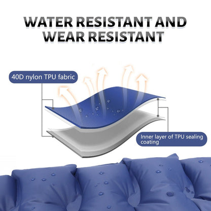 INFLATABLE COMFORTABLE CAMPING MATTRESS