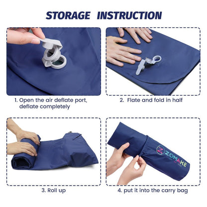 INFLATABLE COMFORTABLE CAMPING MATTRESS