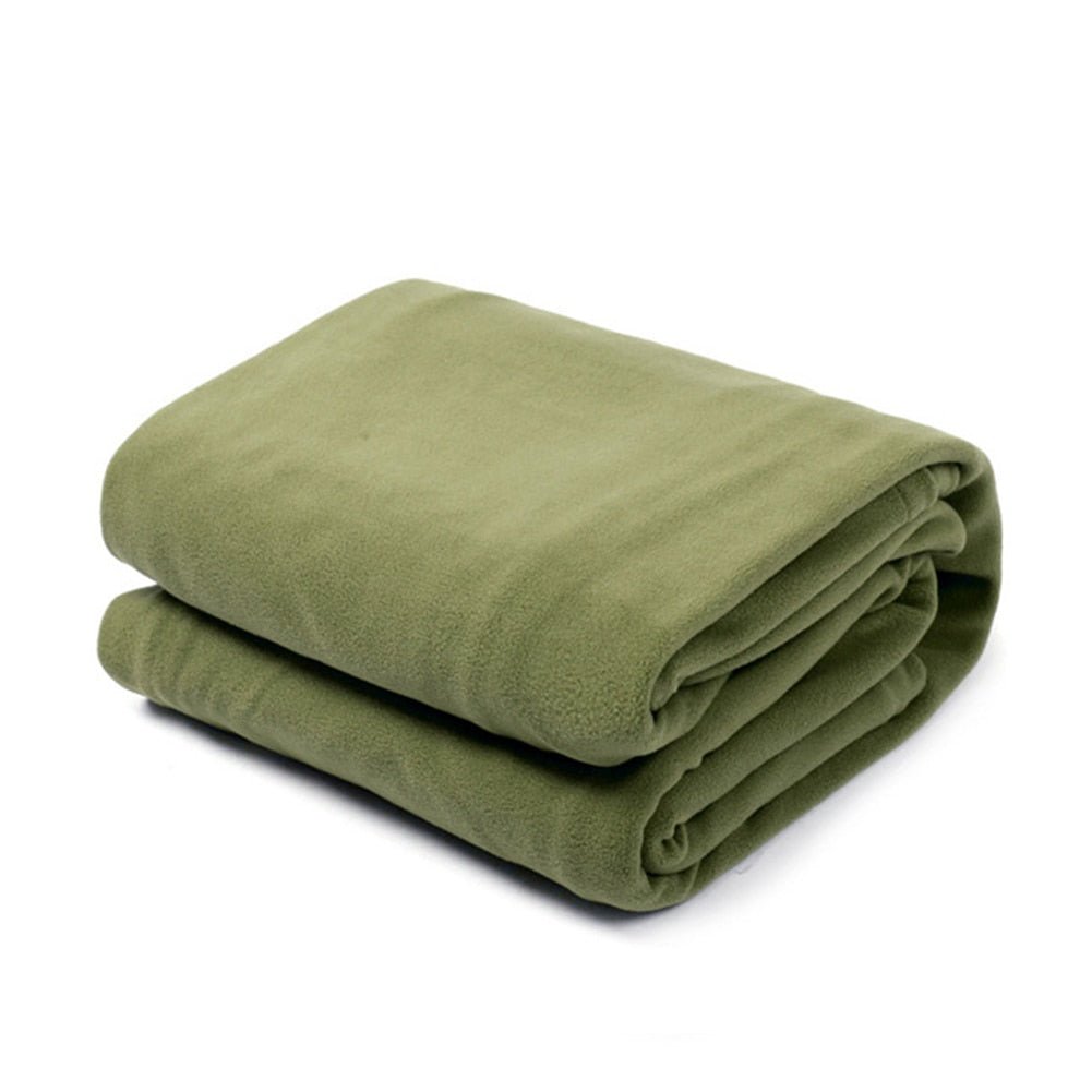 PORTABLE LIGHTWEIGHT TRAVEL FLEECE SLEEPING BAG